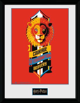 Kehystetty juliste Harry Potter - Courage