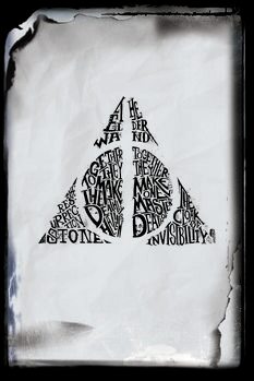 Sticker Harry Potter - Deathly Hallows