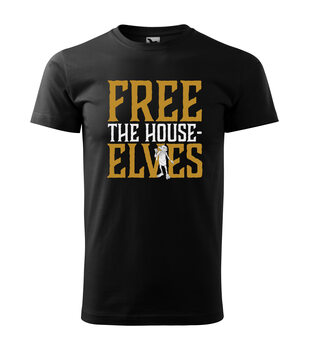 T-shirts Harry Potter - Free the House Elves