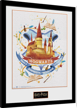 Kehystetty juliste Harry Potter - Hogwarts Paint
