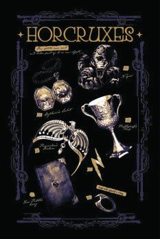 Принти на полотні Harry Potter - Horcruxes