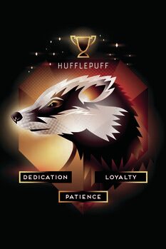Принти на полотні Harry Potter - Hufflepuff