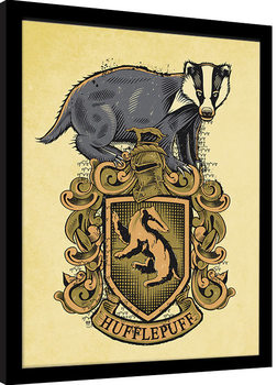 Framed poster Harry Potter - Hufflepuff