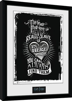 Kehystetty juliste Harry Potter - Love