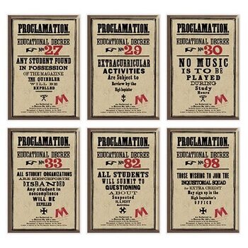 Μαγνητάκι Harry Potter - Proclamations