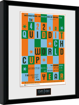 Framed poster Harry Potter - Quidditch World Cup