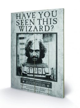 Ξύλινη τέχνη Harry Potter - Sirius Wanted