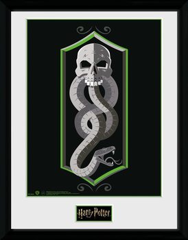 Kehystetty juliste Harry Potter - Skull