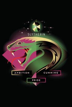 Принти на полотні Harry Potter - Slytherin
