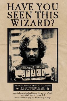 XXL Плакат Harry Potter - Wanted Sirius Black