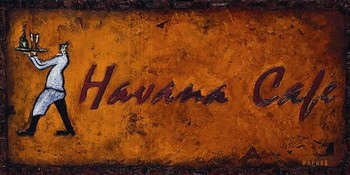 Art Print HAVANA CAFE