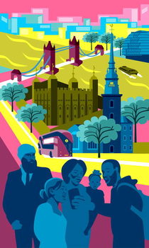 Αυτοκόλλητο Historical Tower of London