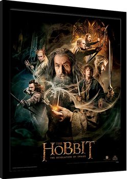 Kehystetty juliste Hobitti - One Sheet
