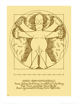 Art Print Homer Virtua Man