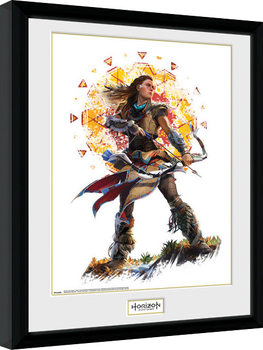 Κορνιζαρισμένη αφίσα Horizon Zero Dawn - Aloy Stand