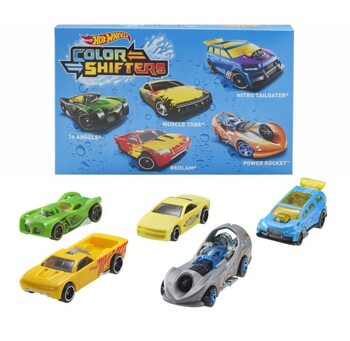 Brinquedo Hot Wheels - 5pcs English Color Shifters Asst