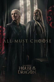 Canvas Print House of the Dragon - Lord and Princess Velaryon