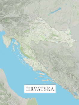 Наклейка Hrvatska color