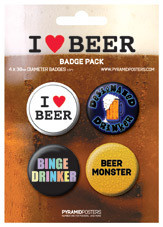 Σετ κονκάρδες I LOVE BEER