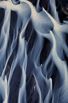 Αυτοκόλλητο Iceland River Delta
