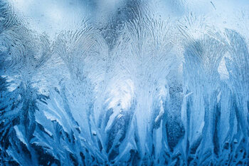 Αυτοκόλλητο Icy glass natural pattern