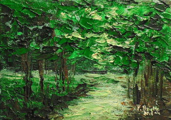 Принти на полотні If trees could speak, 2014