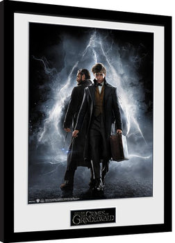 Kehystetty juliste Ihmeotukset: Grindelwaldin rikokset - One Sheet