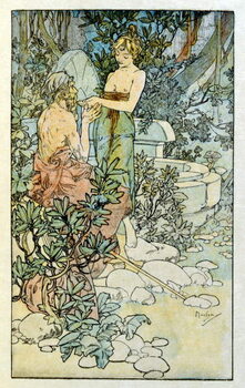Poster Illustration by Alphonse Mucha from Clio