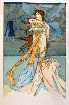 Принти на полотні Illustration by Alphonse Mucha
