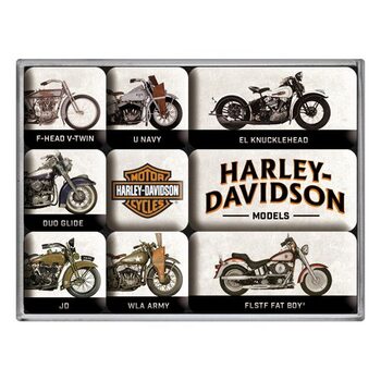 Íman Harley-Davidson - Models