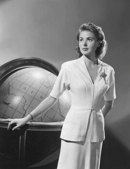 Slika na platnu Ingrid Bergman, Casablanca 1943