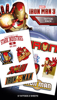 Τατουάζ Iron Man 3 - Characters