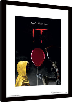 Framed poster IT - Pennywise & Georgie