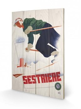 Ξύλινη τέχνη Italia Sestriere