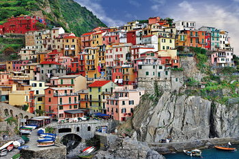 Γυάλινη τέχνη Italy - Cinque Terre