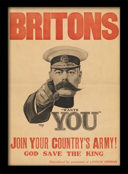 Κορνιζαρισμένη αφίσα IWM - Britons