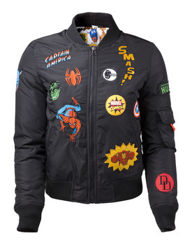 Marvel - Black Patches Jacket