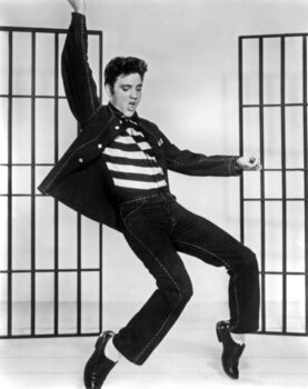 Sticker 'Jailhouse Rock' de RichardThorpe avec Elvis Presley 1957