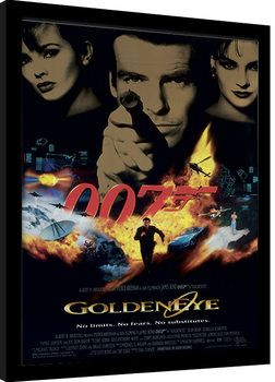 Κορνιζαρισμένη αφίσα JAMES BOND 007 - Goldeneye