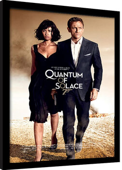 Framed poster James Bond - Quantum Of Solace