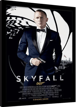 Framed poster James Bond - Skyfall