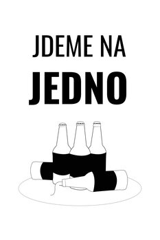 Slika na platnu Jdeme na jedno