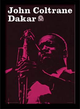 Framed Poster John Coltrane - Dakar