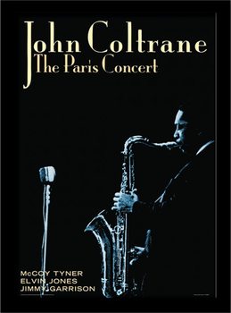 Uokvireni poster John Coltrane - paris concert