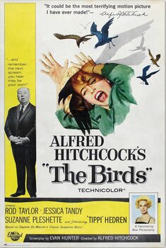 Juliste Alfred Hitchcock - The Birds