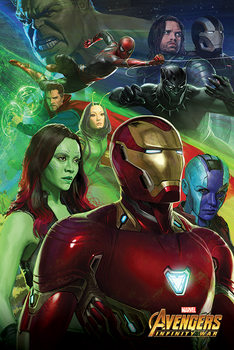 Juliste Avengers Infinity War - Iron Man