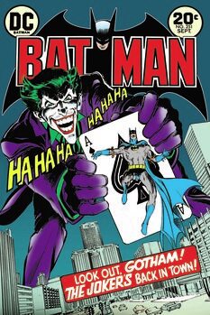 Juliste Batman and Joker - Comic Cover