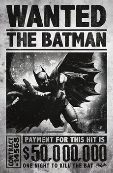 Juliste Batman: Arkham Origins - Wanted