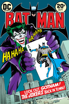 Juliste Batman - Joker back in the Town