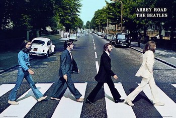 Juliste Beatles - abbey road